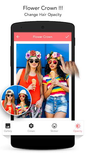 Flower Crown Photo Editor screenshot 4