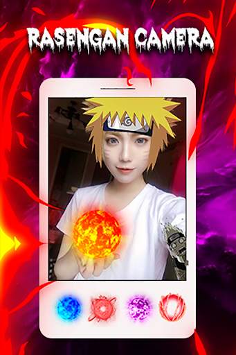 Rasengan Camera Photo Maker - Anime Photo Editor screenshot 2