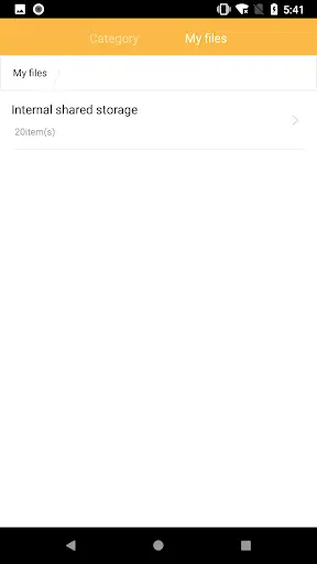 MyFiles screenshot 2
