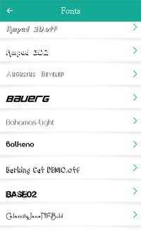 3D Font Style screenshot 2