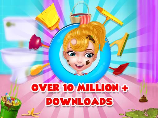 Keep Your House Clean - Girls Home Cleanup Game screenshot 1