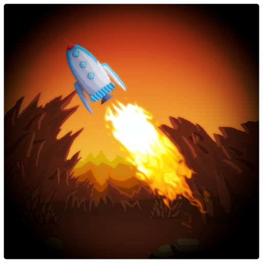🚀 Physical Rocket Landing Simulator 🚀 icon
