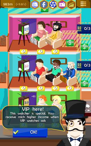 Ads Factory: TV Idle Clicker screenshot 8
