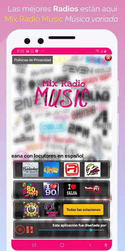 Mix Radio Music screenshot 1