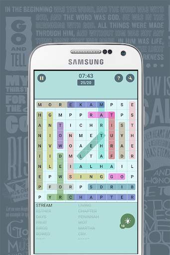 Bible Word Search - Biblical Puzzle Game screenshot 1