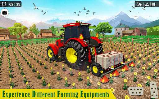 Tractor Farming Driving Games screenshot 5