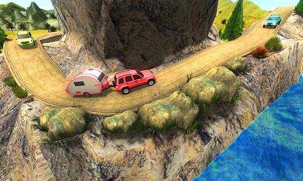 Modern Offroad Uphill Camper Van Bus Simulator screenshot 1