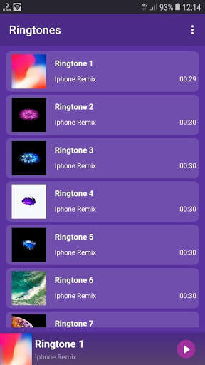 Iphone Remixes - RINGTONES and WALLPAPERS screenshot 4