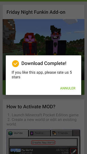 FNF MOD for minecraft screenshot 2