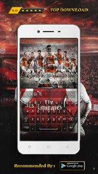 New Keyboard for Arsenal Football screenshot 4