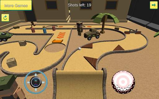 Mini Golf: Military screenshot 3