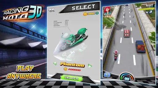 Moto Racing 3D Game скриншот 4