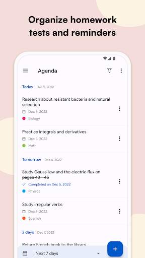 School Planner 1 تصوير الشاشة