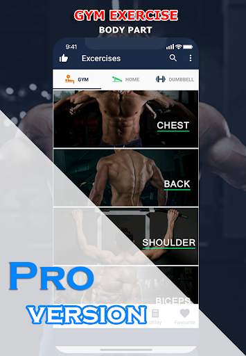 Gym Workout - Fitness & Bodybuilding, Home Workout screenshot 1