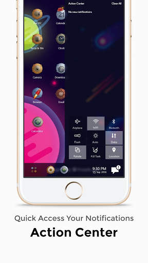 Galaxy Theme For Computer Launcher screenshot 1