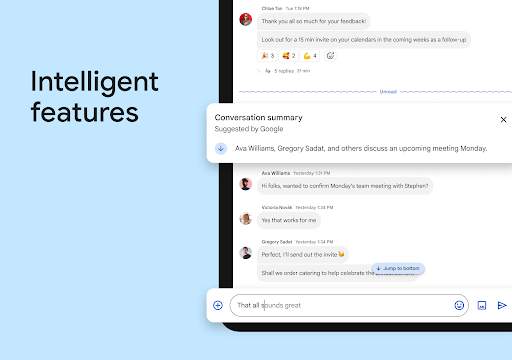 Google Chat screenshot 18