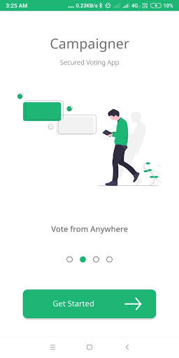 Campaigner - A Secured Voting App screenshot 3