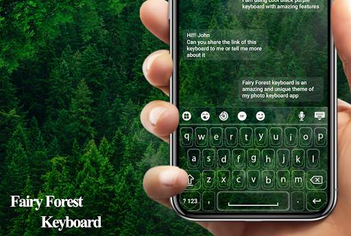 Fairy Forest keyboard Theme screenshot 1