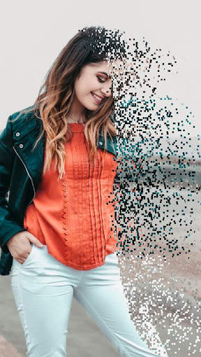 Pixel dispersion effect-Editor screenshot 5