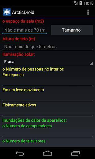 Calculando o poder do ar condicionado BTU screenshot 1