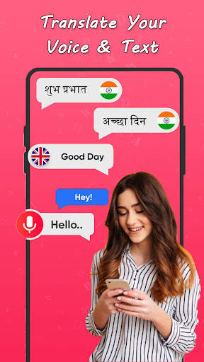 English Hindi Dictionary, Image - Voice Translator screenshot 1