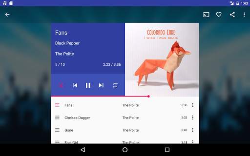 Shuttle  Music Player screenshot 9
