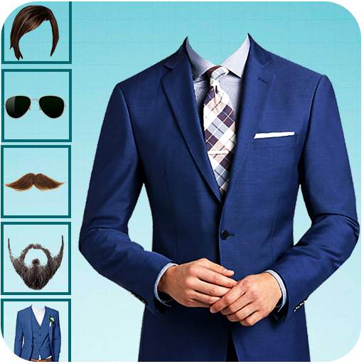 Man Photo Suit Editor - Hair Style, Blazer, Beard ￾㈀⸀㄀