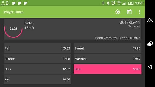 Prayer Times (Lite) screenshot 6