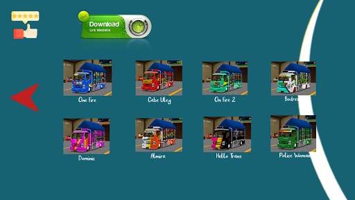 Mod Bussid Truck Oleng screenshot 2