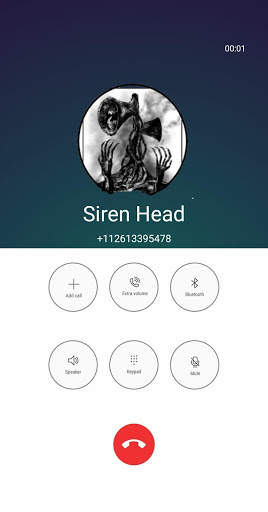 Call Siren Head chat   video call (Simulation) screenshot 6