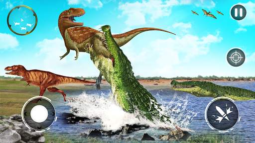 Wild Dinosaur Hunting Clash 3D screenshot 5