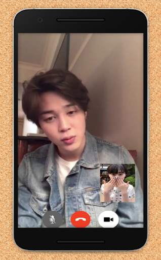 Jimin BTS Fake Video Call screenshot 3