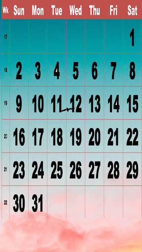 New Year Calendar Wallpaper 2021 screenshot 5