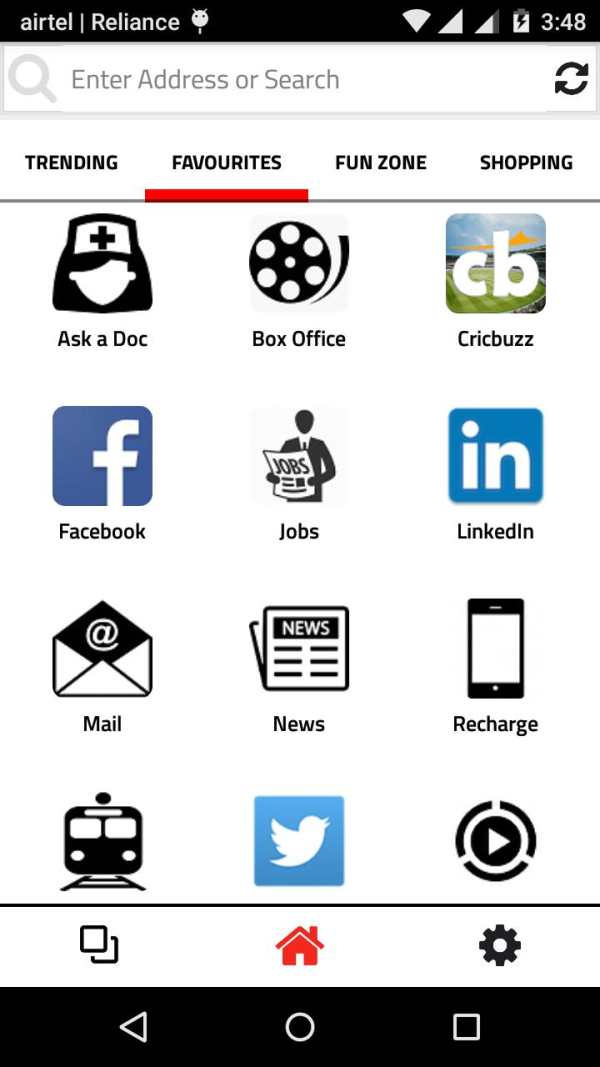 Boxer Internet - Browser screenshot 6