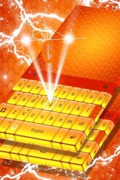 Yellow Keyboard Theme screenshot 4