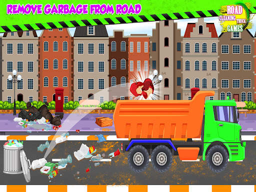 Road Cleaning Truck Games screenshot 15