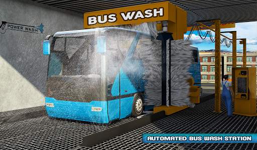 Gas Station Bus Parking Games screenshot 6