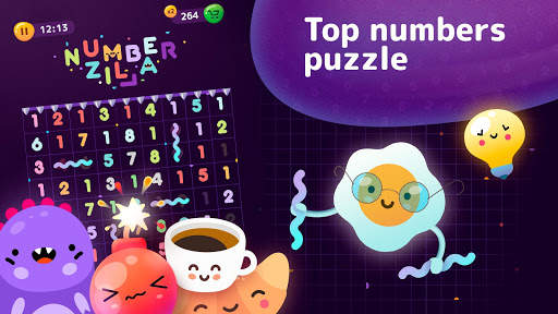 Numberzilla - Number Games 12 تصوير الشاشة