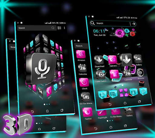 3D Icon Launcher Theme screenshot 5