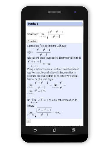 Maths TS : Limites - Continuité screenshot 4