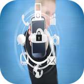 Finger print Lock Screen Prank icon