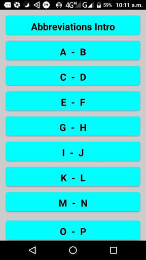 Abbreviations in english and bengali - Full form screenshot 2
