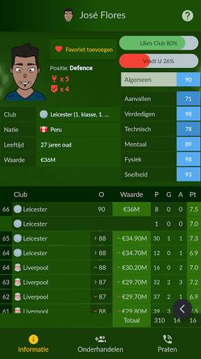 Voetbal Zakenwaarnemer screenshot 3