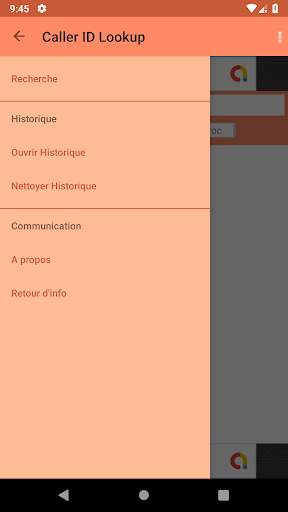 Caller Id lookup screenshot 1