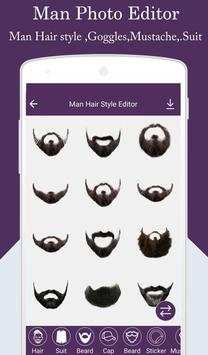 Man Photo Editor : Man Hair Style,Mustache,Suit screenshot 5