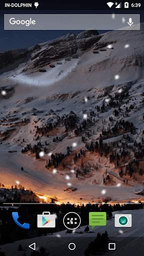Snowfall Live Wallpaper screenshot 5