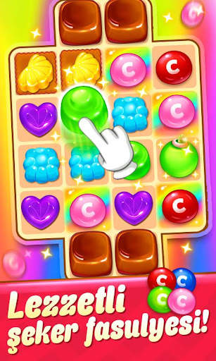 Candy Bomb Fever - Maç 3 Bulmaca Ücretsiz Oyun screenshot 4
