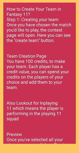 Gamezy Free - Gamezy Fantasy Cricket Guide screenshot 5