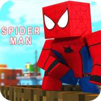 Minecraft Spider Man Mod PE logo