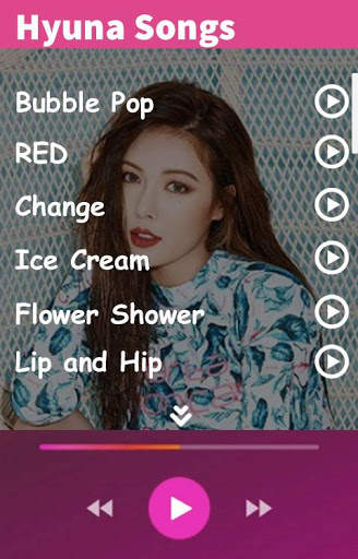 Hyuna Music Offline - Kpop Songs screenshot 1